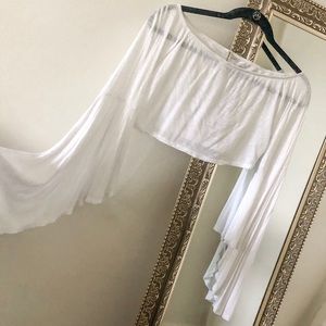 LF//Cropped long-sleeve